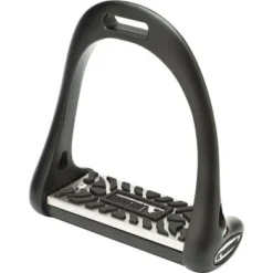 Lorenzini Beugels Rubber Titanium Dressuur Mat Zwart UNI