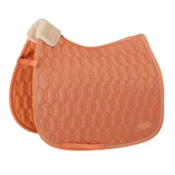 Eskadron Zadeldek Glitter Mesh Dressuur Soft Peach