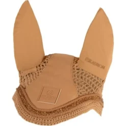 Eskadron Platinum Oornetje Faux Leather Jewel Cognac Shetlander