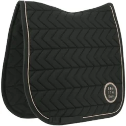 EQUITHÈME Zadeldekje Skolstart Dressuur Zwart Full
