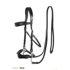 F.R.A. Hoofdstel Fiore Met Scharen Zwart XXFull