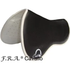F.R.A. Cavallo Horse & Rider Pad TSP409 Raisd Wither Veelzijdigheid Zwart/Wit One Size