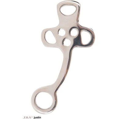 F.R.A. Hackamore Scharen Justin Set RVS 15cm