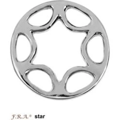 F.R.A. Hackamore Scharen Star Set RVS 8,5cm