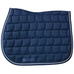 Harcour Zadeldekje Chantilly Springen Navy/Wit Full