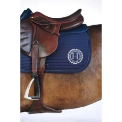 Harcour Dressuurzadeldekje Karembar Navy Full
