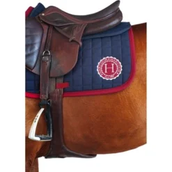 Harcour Dressuurzadeldekje Safine Navy Full