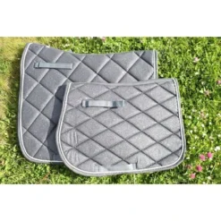 HB Zadeldekje Sparkling Glitter Springen Graphite Full