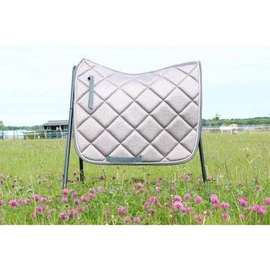 HB Zadeldekje Sparkling Glitter Dressuur Antraciet - Afbeelding 2