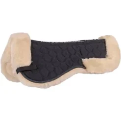 HKM Zadelonderlegger Lamsvel VZ - Natuur