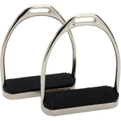 Horka Fillis Stijgbeugels Budged Verchroomd