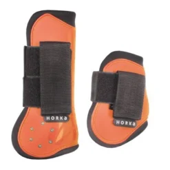 Horka PVC Beenbeschermerset Strass Set 4 Oranje