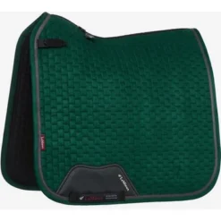 LeMieux Zadeldekje Suede Square Dressuur Spruce