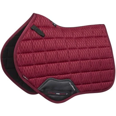 LeMieux Zadeldekje Carbon Mesh Air Square CC Mulberry L