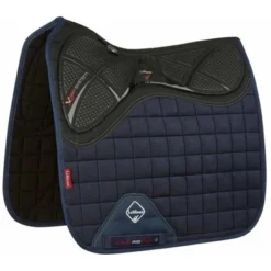 LeMieux Zadeldekje X-Grip Square Dressuur Navy L (Full)