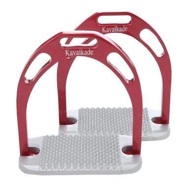 Kavalkade Stijgbeugels Alu Rood