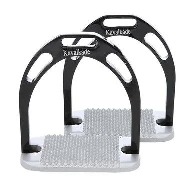 Kavalkade Stijgbeugels Alu Zwart