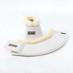 Kavalkade Springschoenen Met Imitatiebont Wit