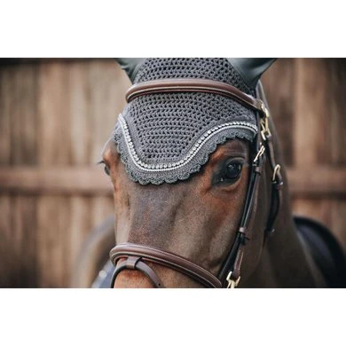 Kentucky Horsewear Kentucky Oornet Wellington Stone & Pearl Dark Grey Full
