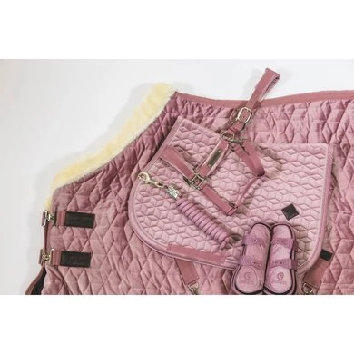 Kentucky Horsewear Kentucky Kogelbeschermer Young Horse Velvet Oud Roze - Afbeelding 6