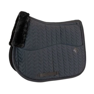 Kentucky Horsewear Kentucky Zadeldekje Skin Friendly Velvet Springen Zwart Full - Afbeelding 4