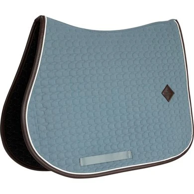 Kentucky Horsewear Kentucky Spring Zadeldekje Classic Leer Dusty Blue - Afbeelding 8