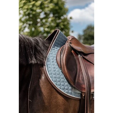 Kentucky Horsewear Kentucky Spring Zadeldekje Classic Leer Dusty Blue - Afbeelding 7