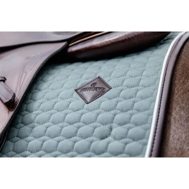 Kentucky Horsewear Kentucky Spring Zadeldekje Classic Leer Dusty Green - Afbeelding 7