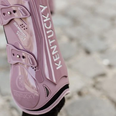 Kentucky Horsewear Kentucky Peesbeschermers Bamboo Elastic Old Rose - Afbeelding 2
