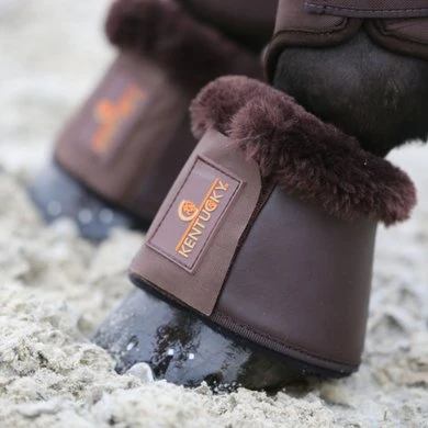 Kentucky Horsewear Kentucky Springschoenen Sheepskin Leather Bruin/Bruin