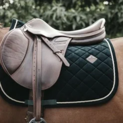 Kentucky Horsewear Kentucky Spring Zadeldekje Corduroy Pine Green Full