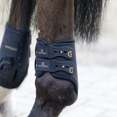 Kentucky Horsewear Kentucky Strijklappen Elastic Black Full - Afbeelding 2