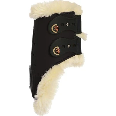 Kentucky Horsewear Kentucky Strijklappen Sheepskin Elastic Black Full - Afbeelding 3