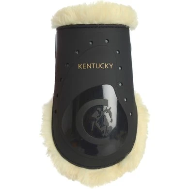 Kentucky Horsewear Kentucky Strijklappen Sheepskin Elastic Black Full - Afbeelding 2