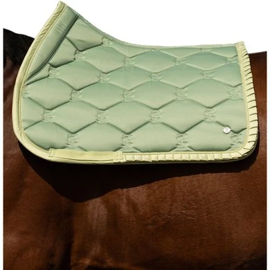 PS Of Sweden Zadeldekje Ruffle Springen Sage Green Full - Afbeelding 4