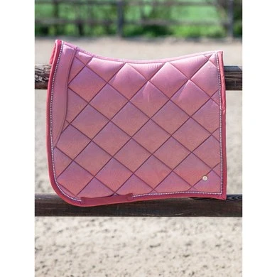 PS Of Sweden Zadeldekje Floret Dressuur Faded Rose - Afbeelding 4