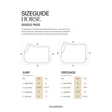 PS Of Sweden Zadeldekje Signature Springen Peach - Afbeelding 7