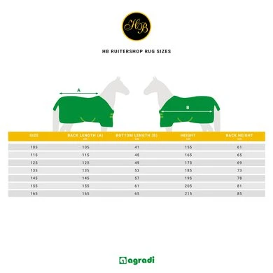HB Vliegendekens Met Halsstuk Grijs - Afbeelding 13