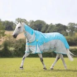 Shires Vliegendeken Highlander Plus Waterproof Blauw