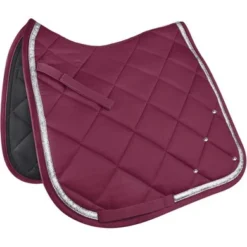Waldhausen Zadeldekje Competition Veelzijdigheid Burgundy/Zilver Full
