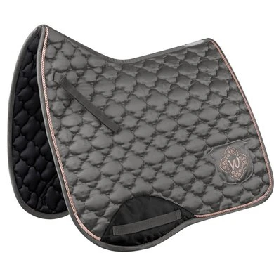 Waldhausen Zadeldekje Paris Two Dressuur Pewter/Rosegoud Full