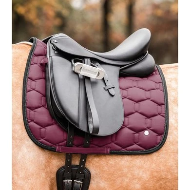Waldhausen Zadeldekje Nairobi Dressuur Burgundy Full - Afbeelding 2