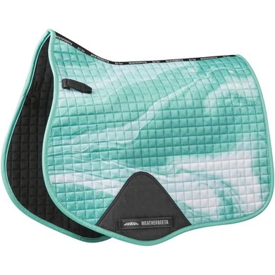 Weatherbeeta Zadeldekje Prime Swirl Marble Veelzijdigheid Turquoise