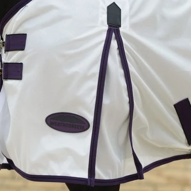 WeatherBeeta Vliegendeken Comfitec Essential Mesh Neck Wit/Paars/Zwart - Afbeelding 6