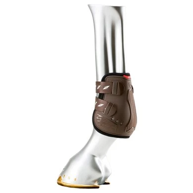 Zandona Kogelbeschermers Carbon Air Active Fit Fetlock Bruin - Afbeelding 2