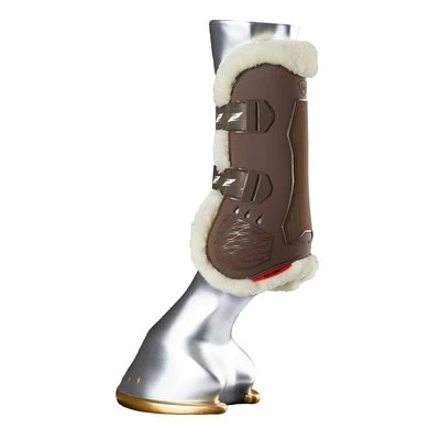 Zandona Peesbeschermers Carbon Air Techno Fur Tendon Bruin - Afbeelding 2